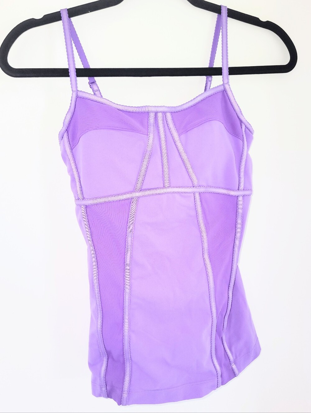 Lululemon Power Purple Corset Tank Top Workout Activewear Yoga Top Size 4 - Picture 5 of 14